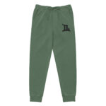 Ike's dyed sweatpants