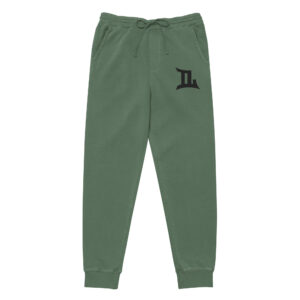 Ike's dyed sweatpants