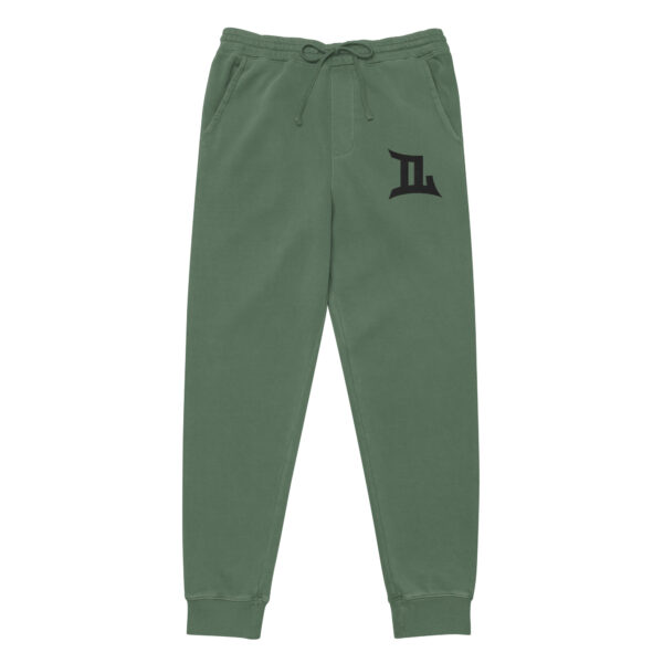 Ike's dyed sweatpants