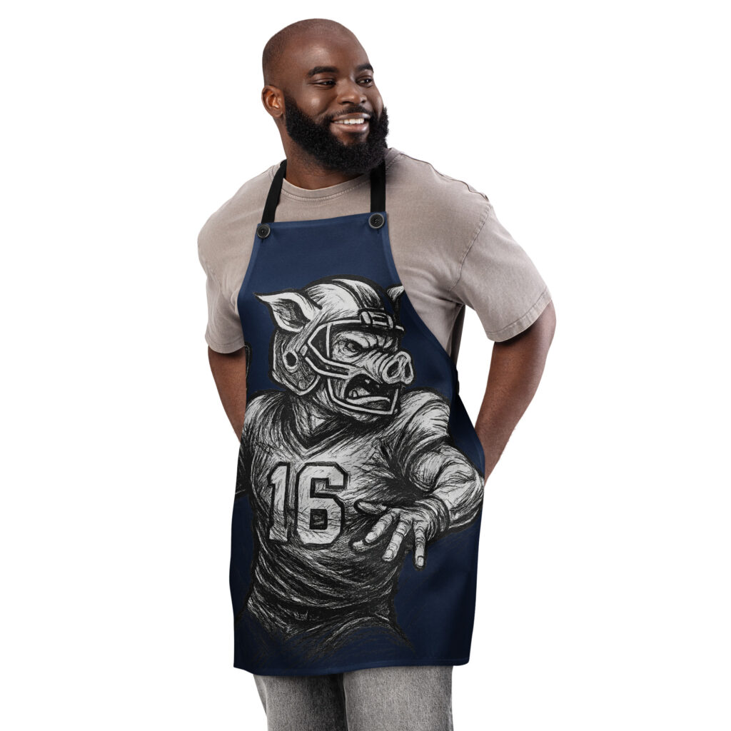 BRYSON BARNES GAMEDAY BBQ Apron