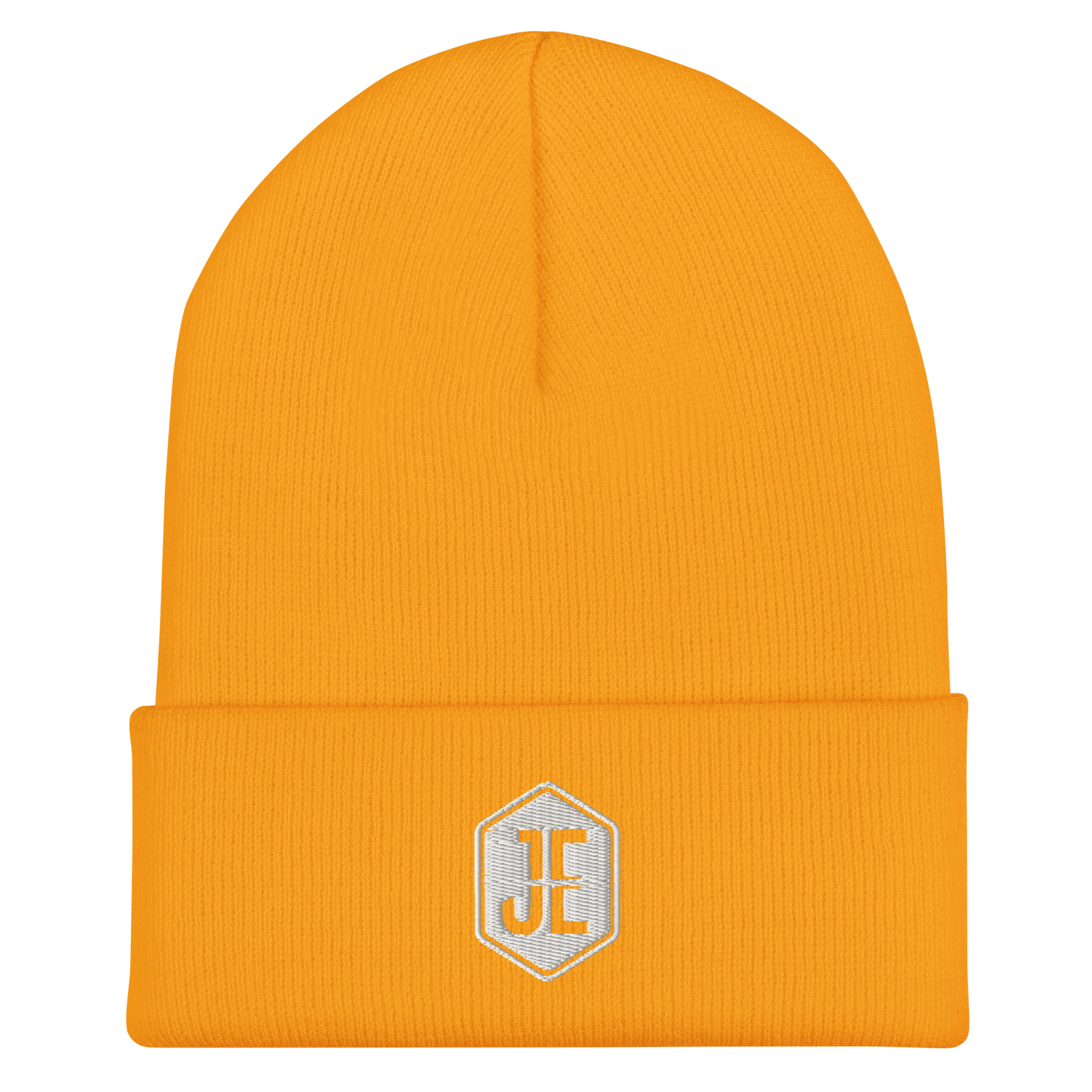 Jake Eichorn Cuffed Beanie - White Logo - Image 5