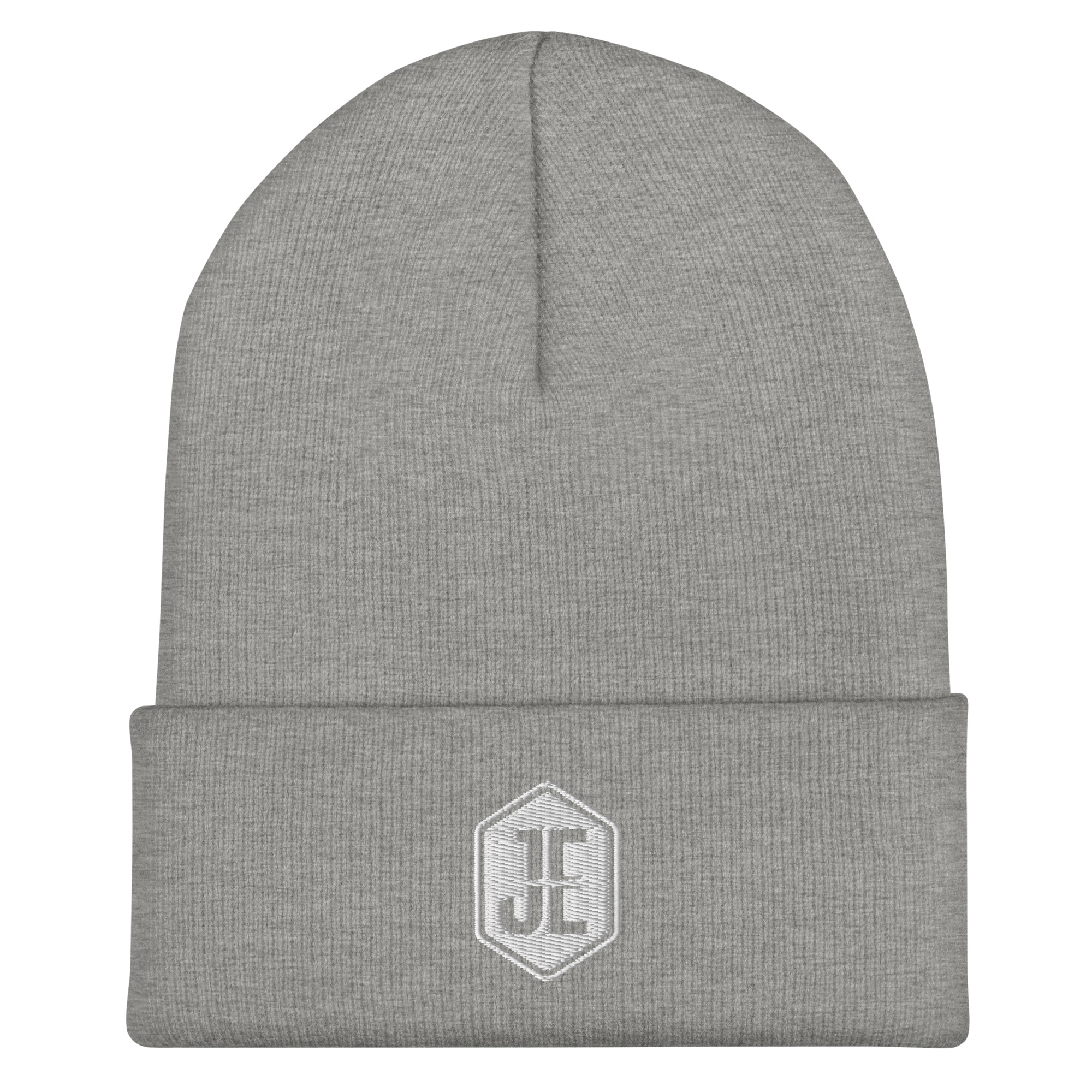 Jake Eichorn Cuffed Beanie - White Logo - Image 6