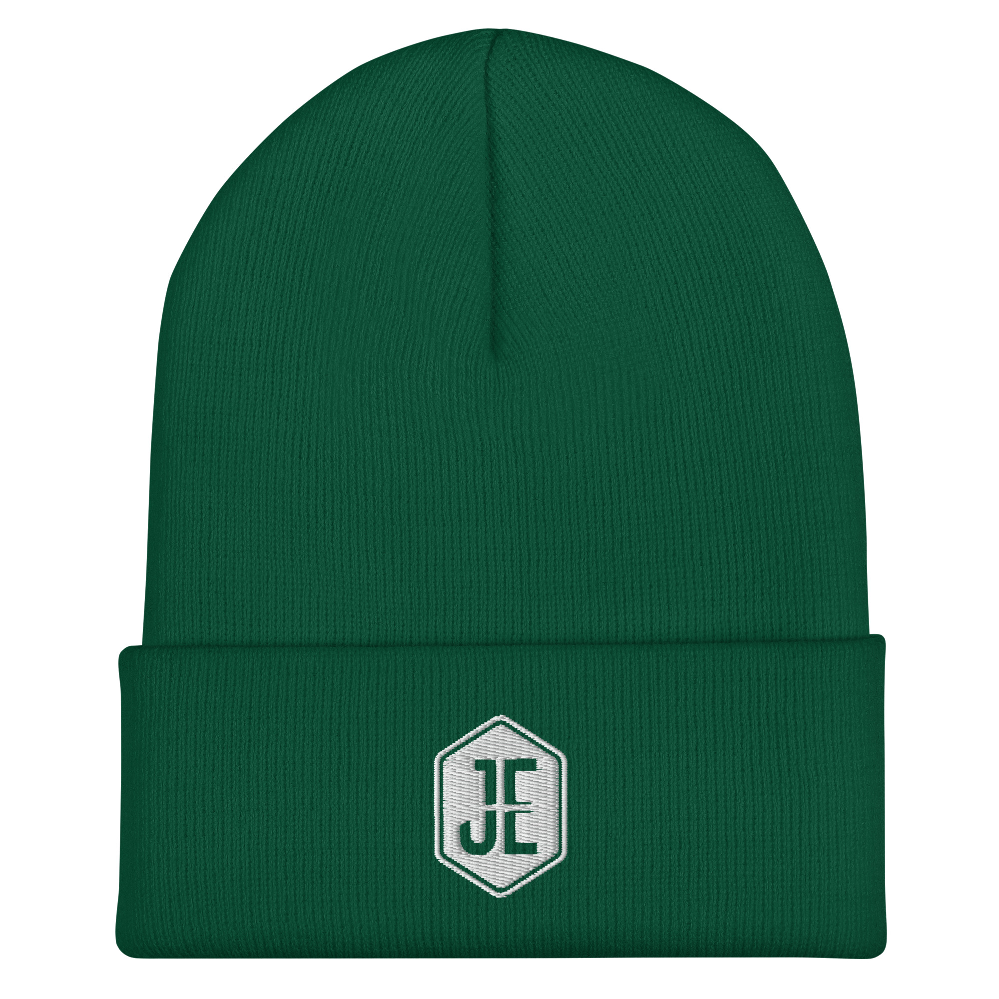 Jake Eichorn Cuffed Beanie - White Logo - Image 11