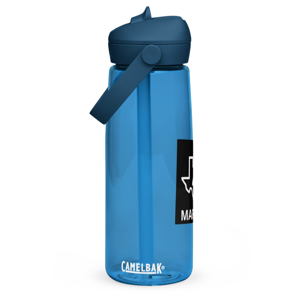 LJ MARTIN Flip straw water bottle