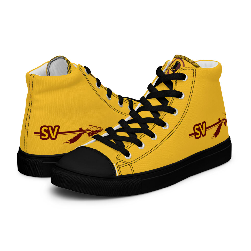 SV Men’s high top canvas shoes