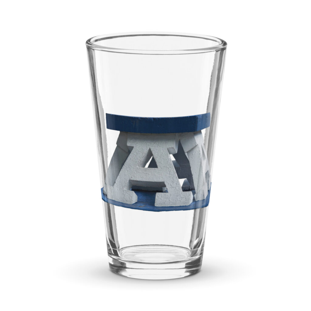 Aggie, True Shaker Pint Glass