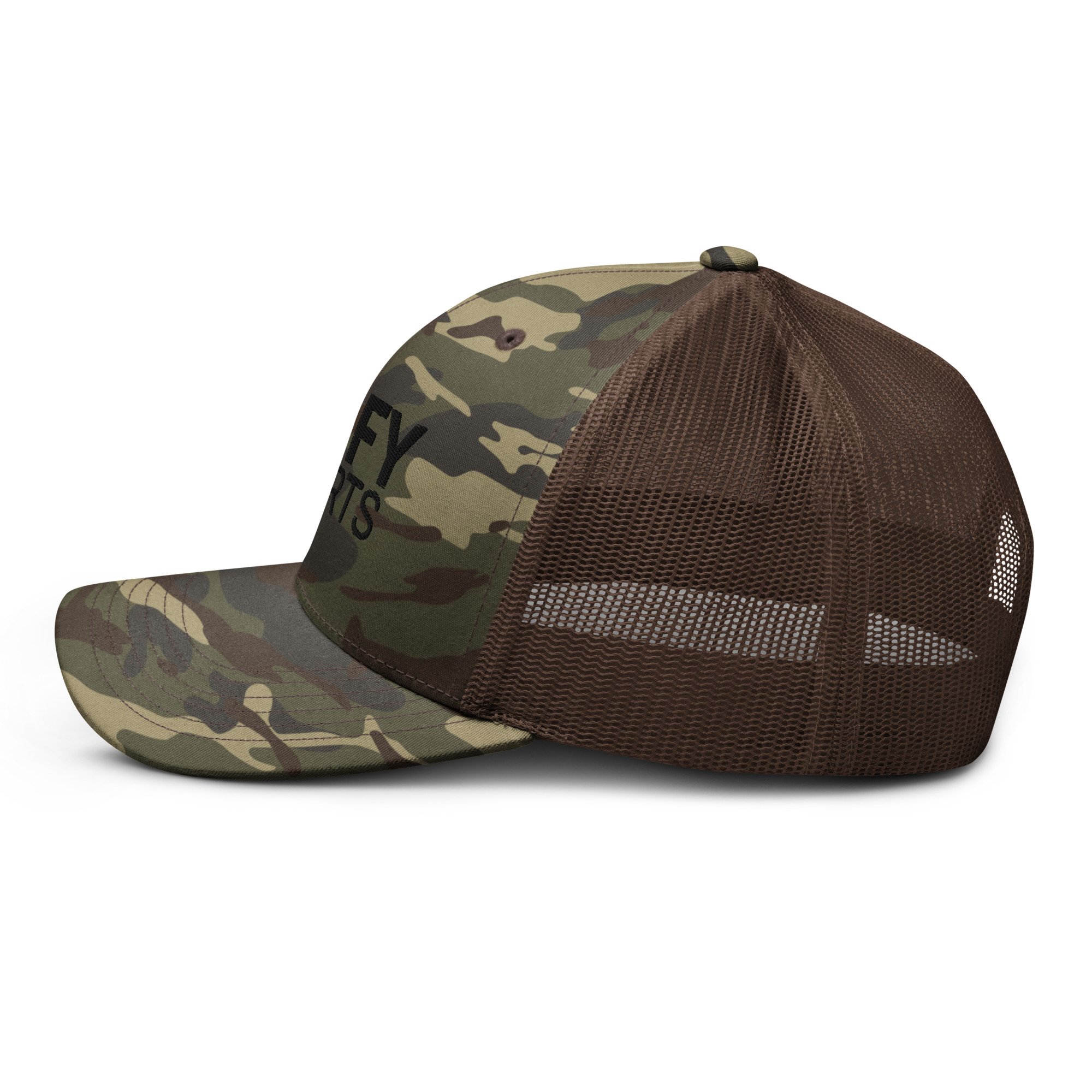 Edify Sports Camouflage trucker hat - Image 9