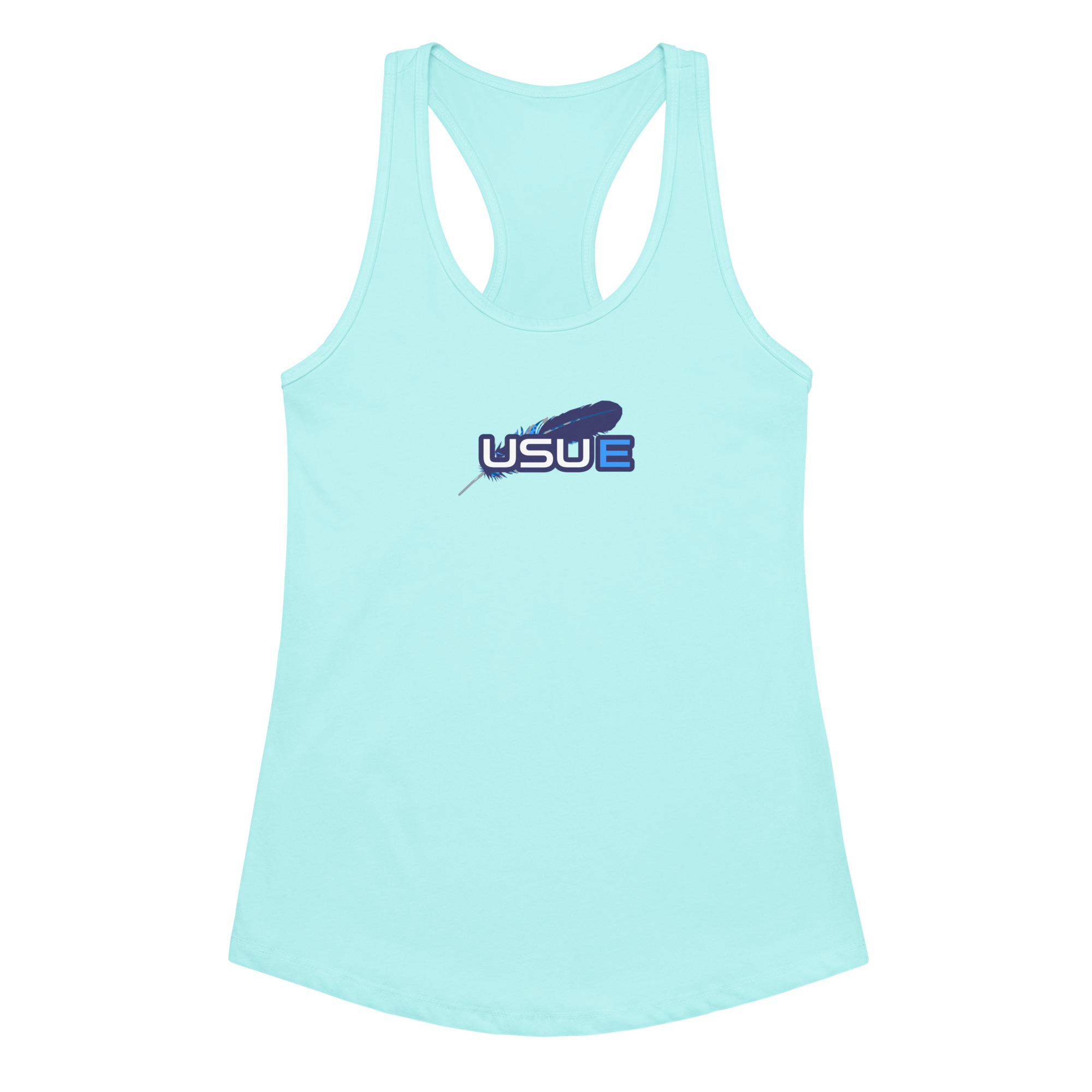 USUE Women’s fitted racerback tank top - Image 8